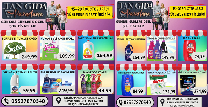 Tan Gıda’da Fiyatlar Eriyor, Kazanç Büyüyor!