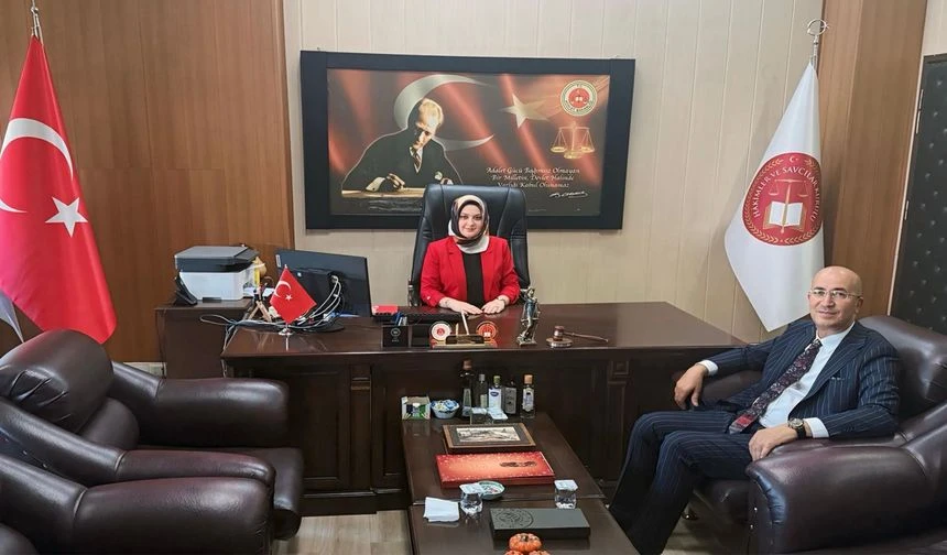 Başkan Büyüksu, İlk Kadın Adalet Komisyonu Başkanını Ziyaret Etti