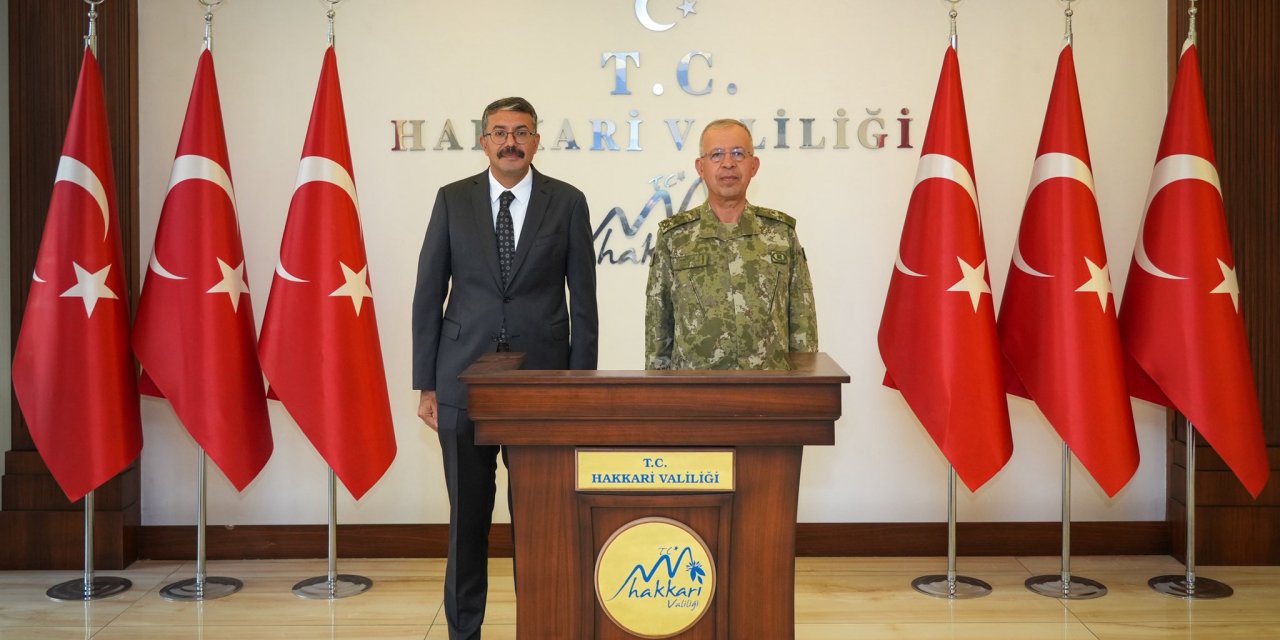 Korgeneral Topaloğlu’ndan Vali Ali Çelik’e Ziyaret