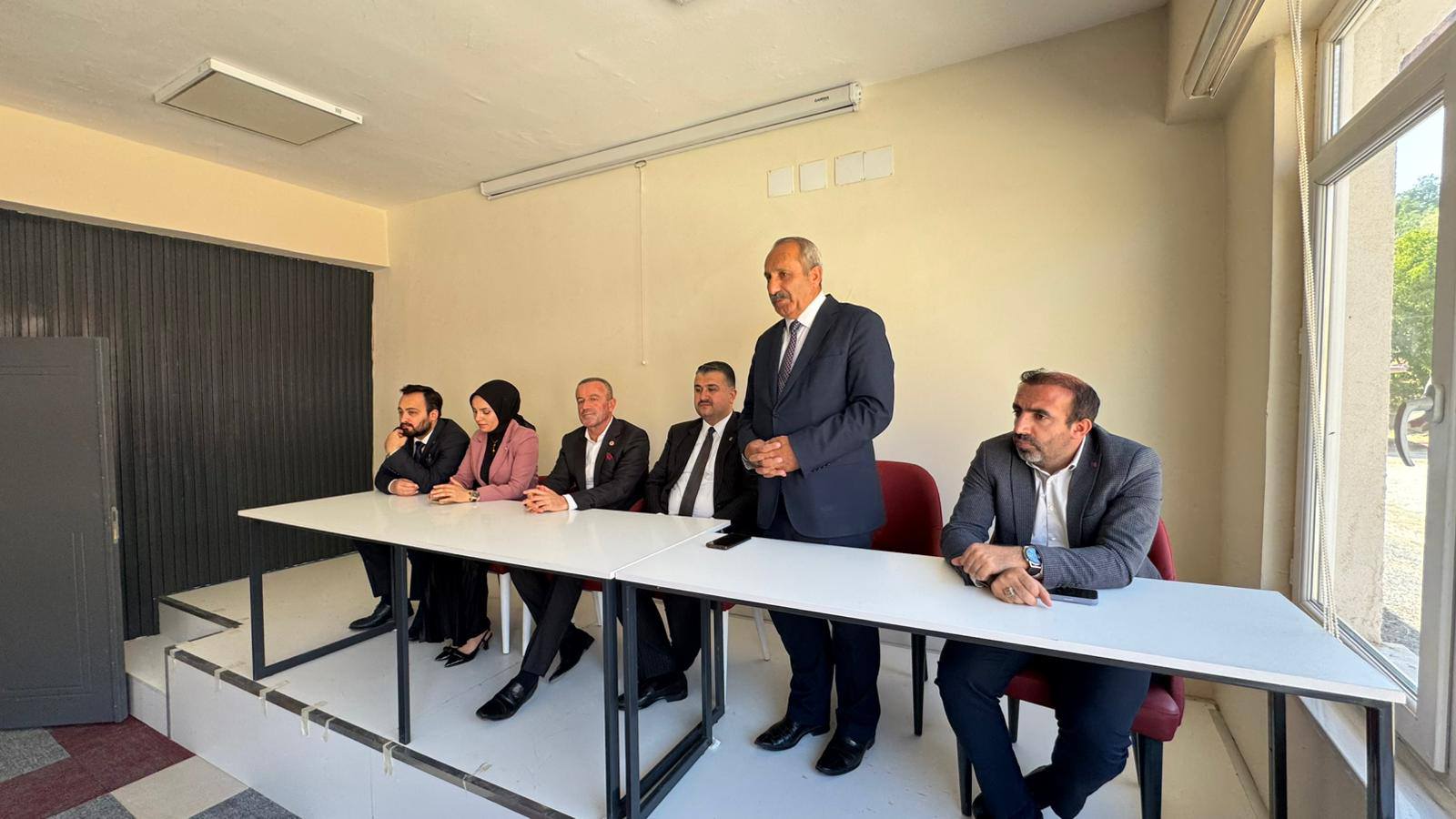 AK Parti heyetinden Durankaya’ya ziyaret: Halkın talepleri dinlendi