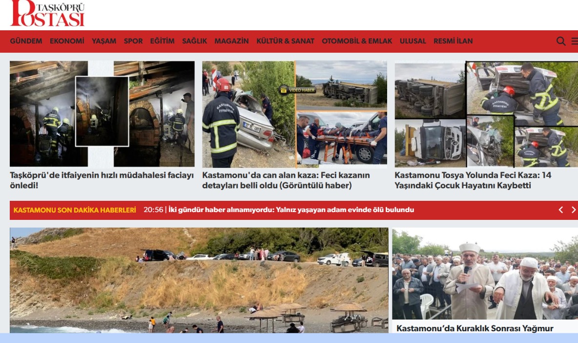 Kastamonu Haber ve Taşköprü Haberleri: Güncel, Tarafsız ve Doğru Bilgi Kaynağınız