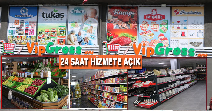 Hakkari'de alışverişin tek adresi Vip Gross!
