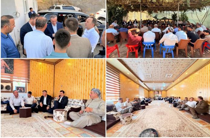 AK Parti İl Başkanı Kaya, Derecik’te Vatandaşlarla Buluştu