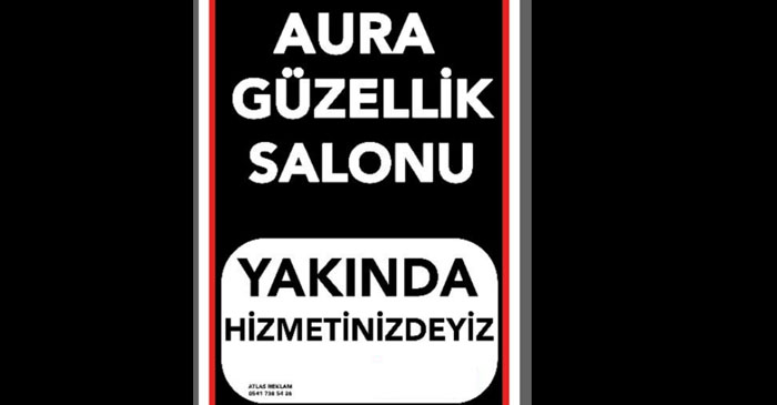 Aura Güzellik Salonu eleman aranıyor