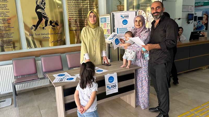 Derecik Devlet Hastanesi’nden Sigara Bırakma Farkındalığı