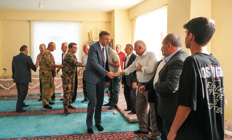 Vali Ali Çelik’ten Ertunç Ailesine Taziye Ziyareti