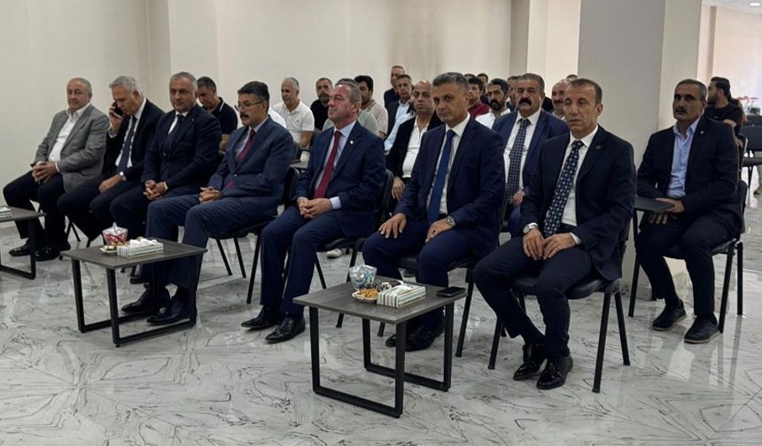 Yüksekova'da OSB toplantısı yapıldı