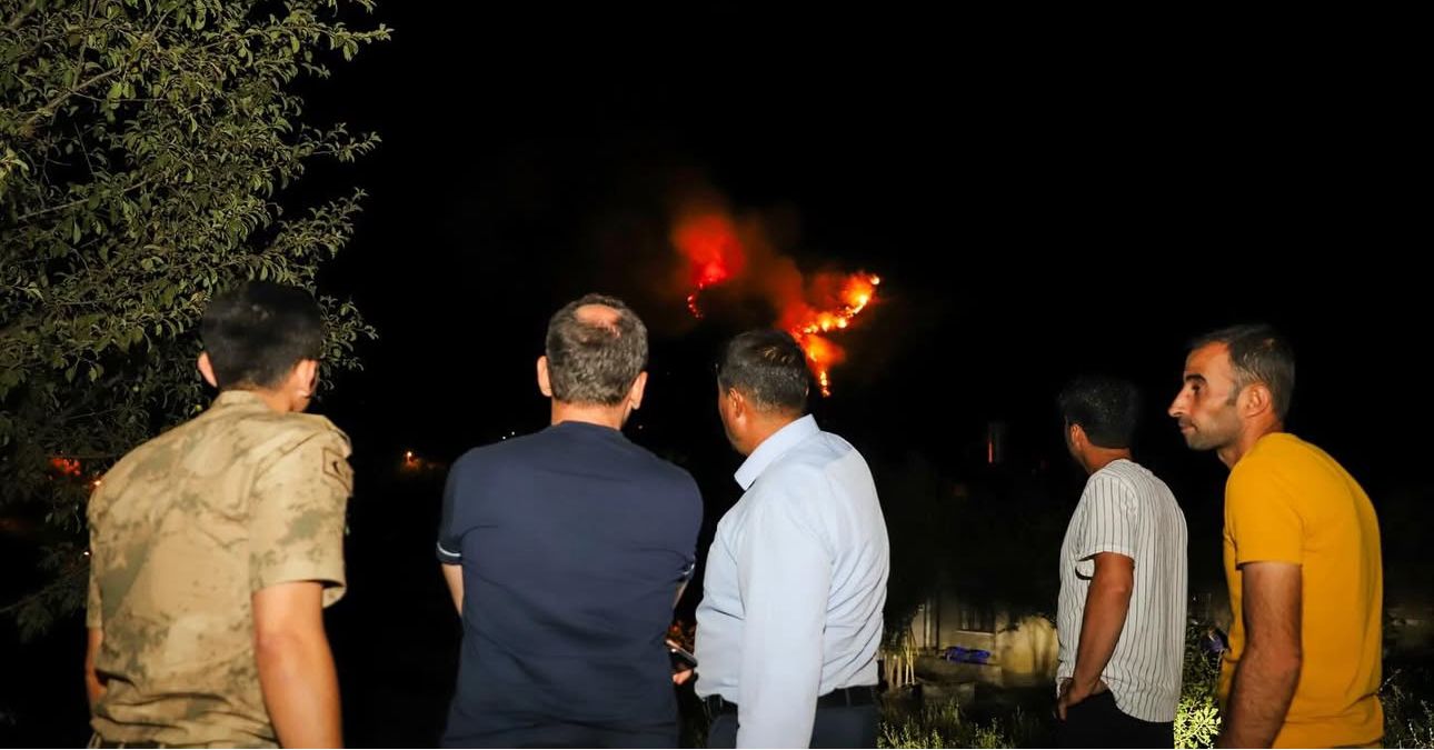 Hakkari'de Orman yangını: Evler Tahliye Edildi