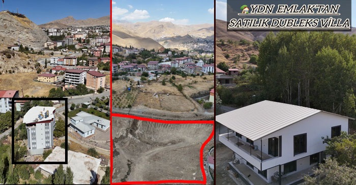 Hakkari YDN EMLAK’ta Acil satılık Şok Fiyatlı Bina ve Arsalar”