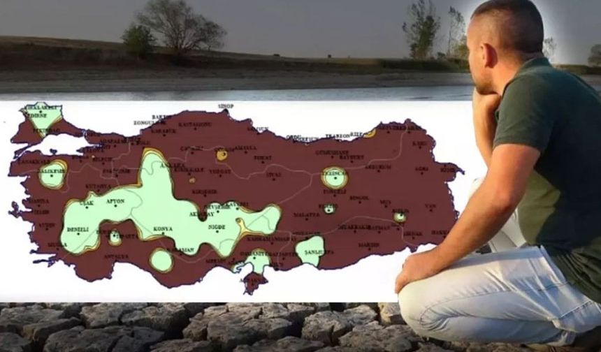 Hakkari'yi endişelendiren durum: Harita alarm veriyor