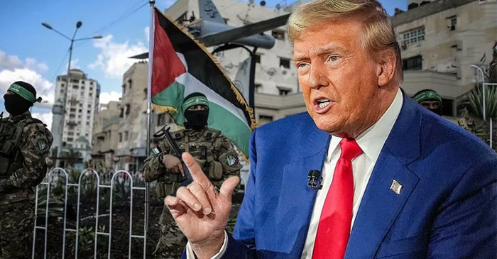 Trump'tan Hamas'a uyarı