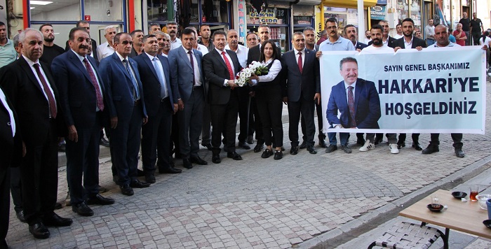TŞOF Heyeti Hakkari’de: Esnafla Fikir Alışverişi Yapıldı