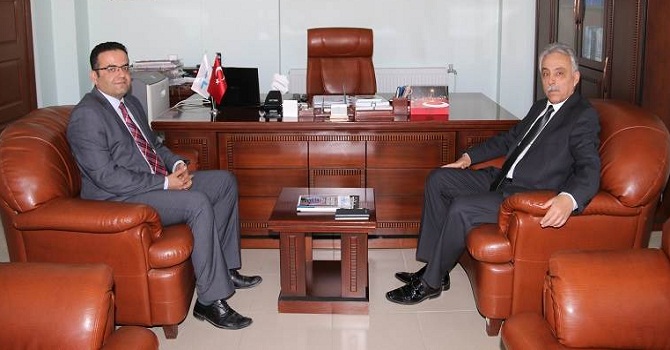 Vali Toprak kamu kurumlarını ziyaret etti