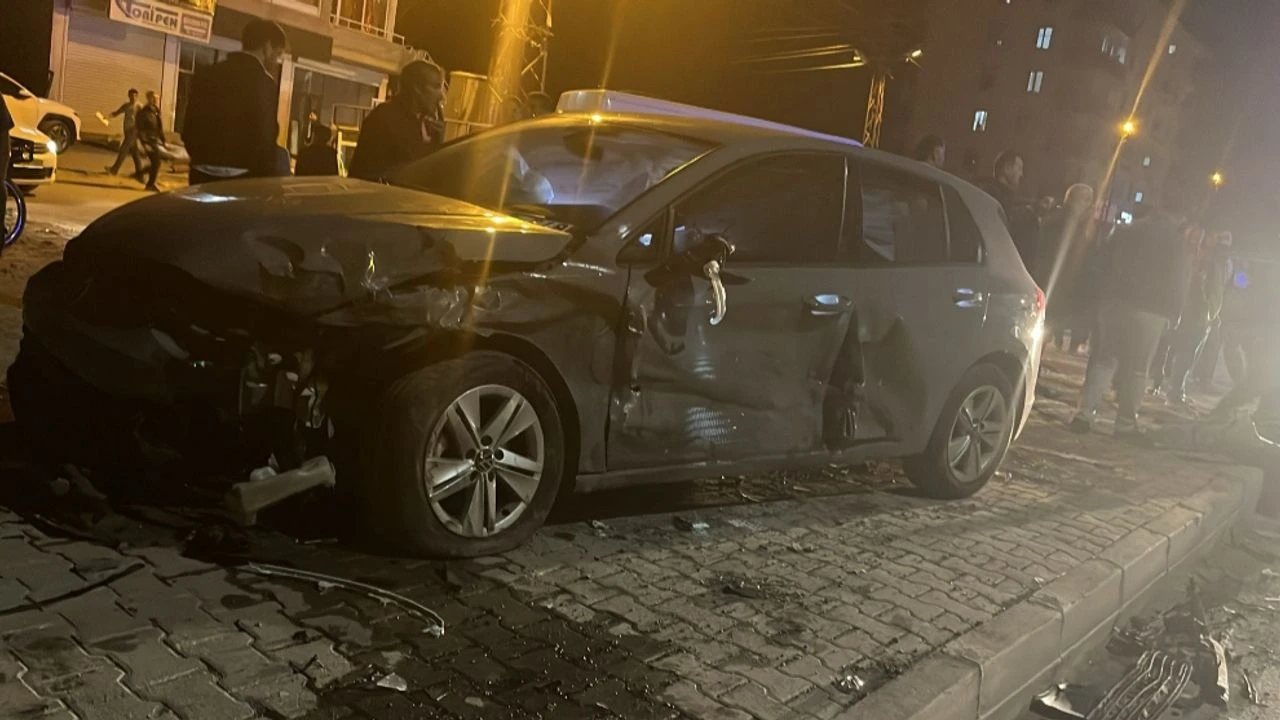 Trafik kazası: 5 Yaralı