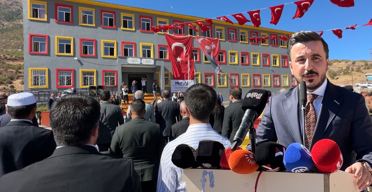 MÜSİAD'tan Şemdinli'ye Okul!