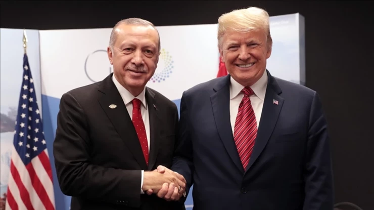 Cumhurbaşkanı Erdoğan, ABD Başkanı Trump ile görüştü