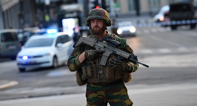 Canlı bomba yeleği giyen bir kişi etkisiz hale getirildi