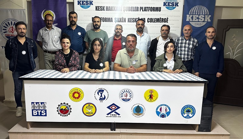 KESK Hakkari’den Gazze ve Halep açıklaması