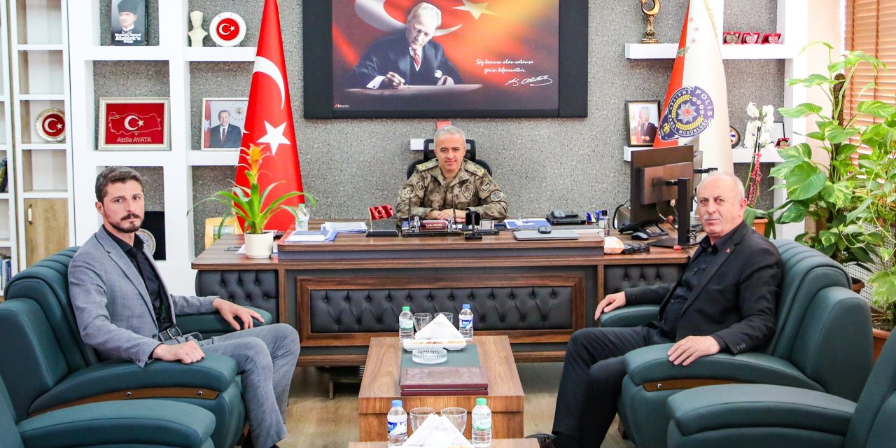 Keskin Ailesinden Emniyet Müdürü’ne Ziyaret