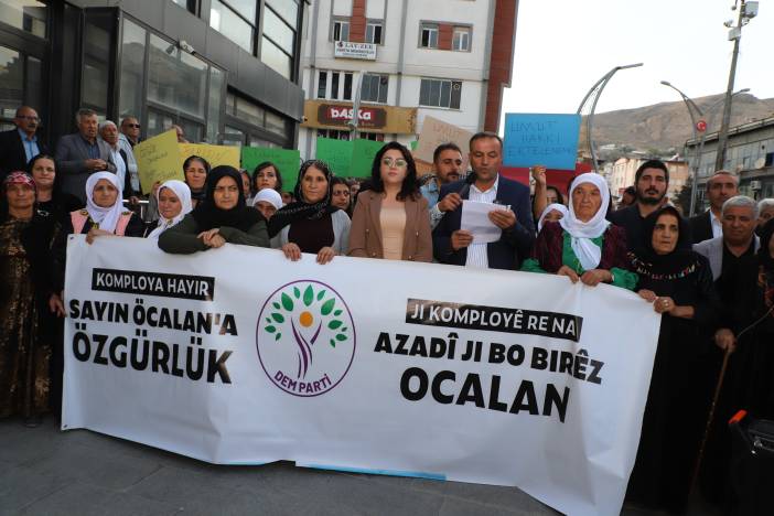 DEM Parti Hakkari İl Örgütünden Öcalan Açıklaması