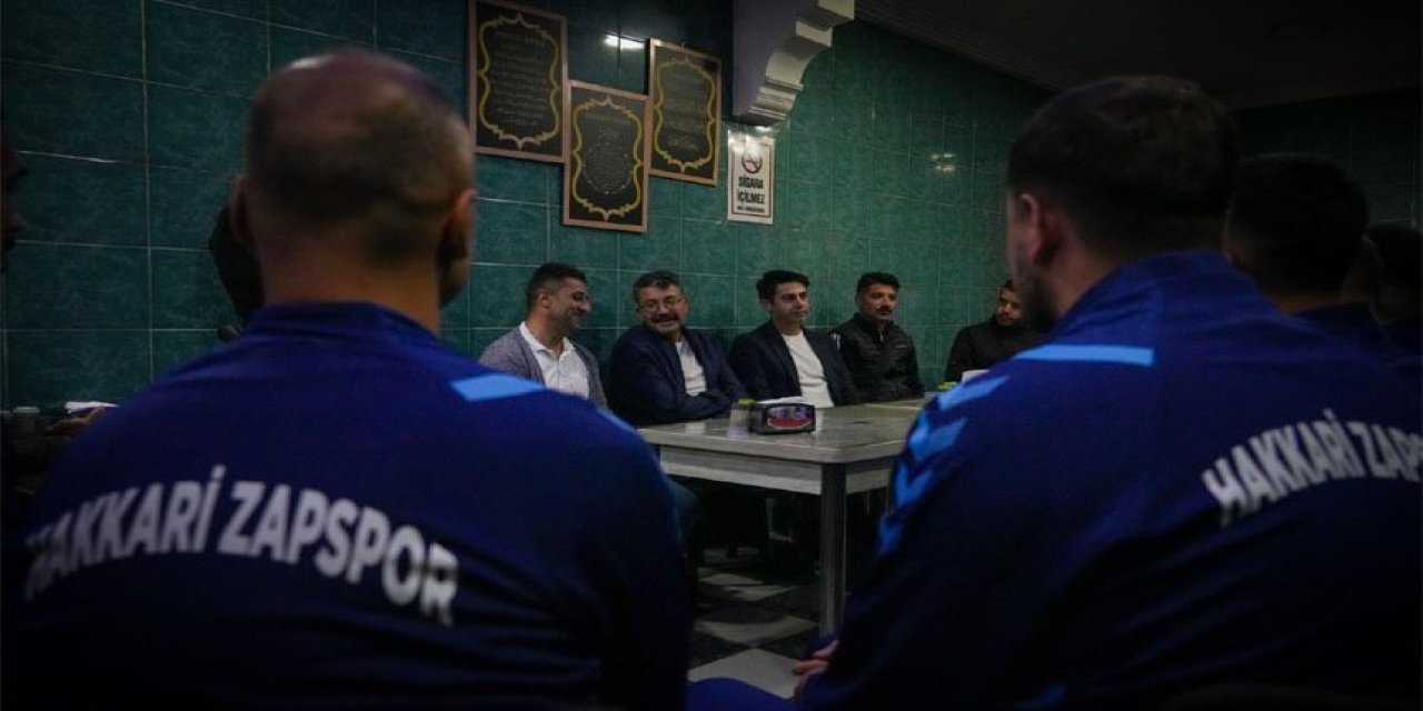 Vali Çelik Zapspor sporcularıyla buluştu