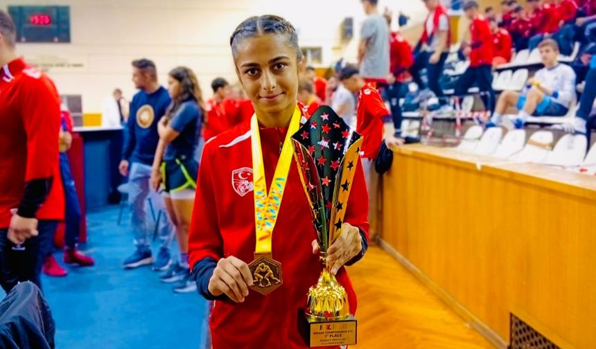 Hakkarili Havin, Balkan Şampiyonu oldu