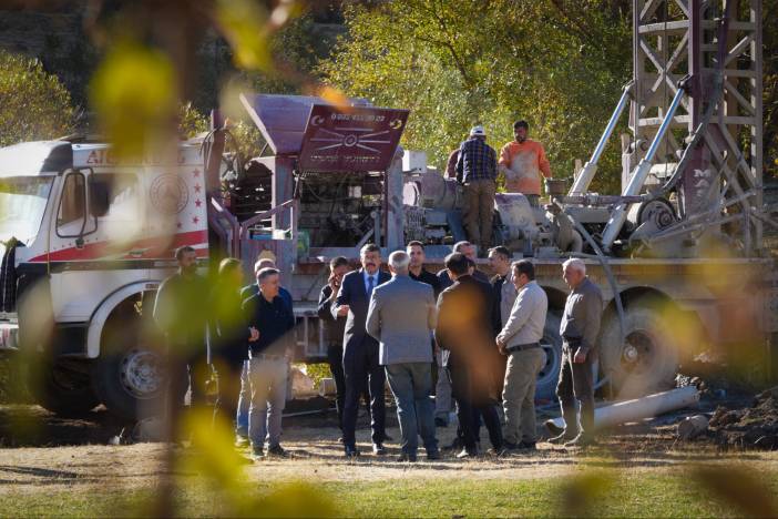 Hakkari’ye 250 litrelik su kaynağı geliyor