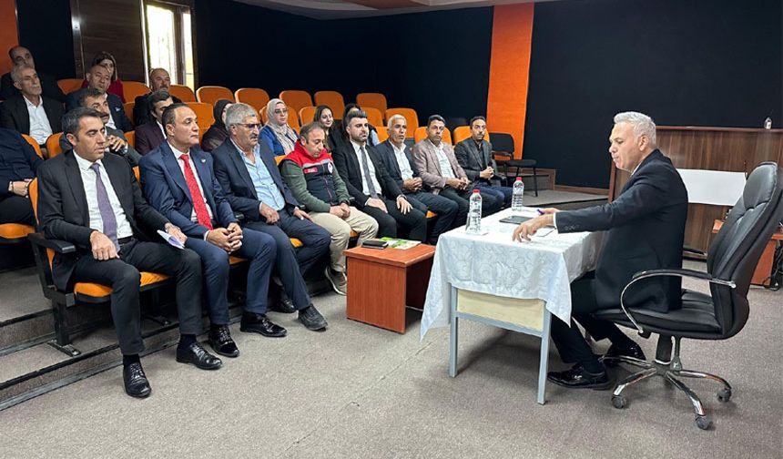 Yüksekova'da TÜKAS toplantısı yapıldı