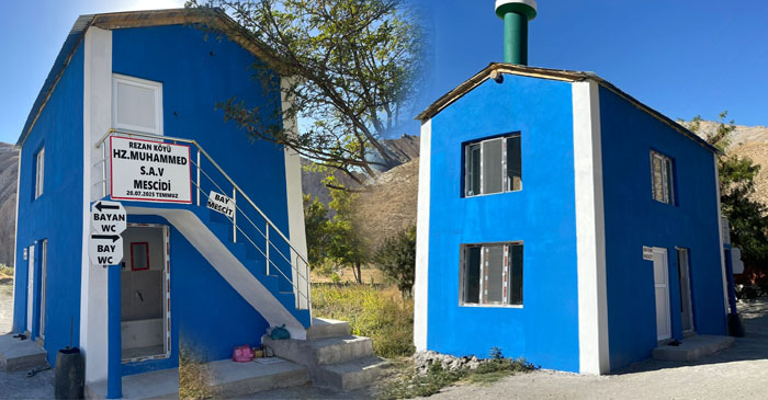 Hayırsever Vatandaştan Hakkari-Van Karayoluna İki Katlı Mescit