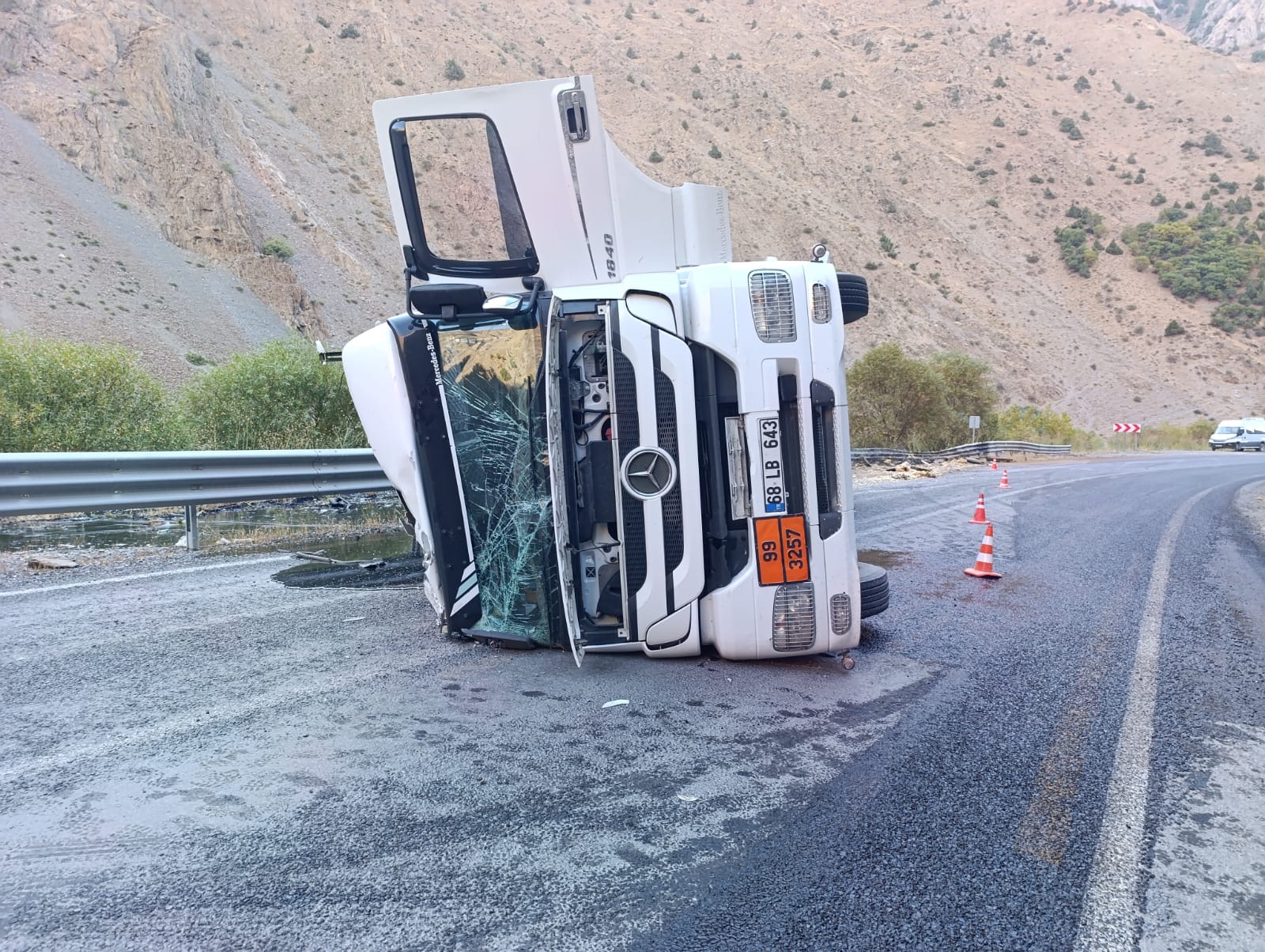 Hakkari’de Trafik kazası!