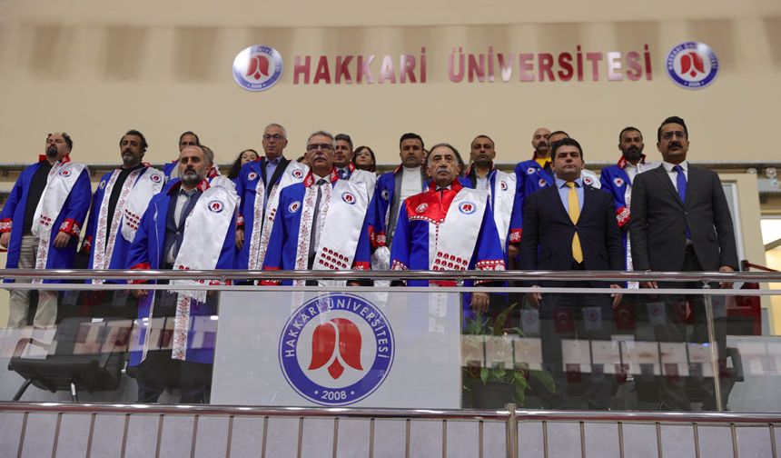 Hakkari Üniversitesi akademik yılı açıldı
