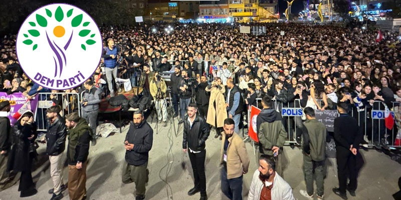 DEM Parti Hakkari İl Örgütü’nden Teşekkür Mesajı