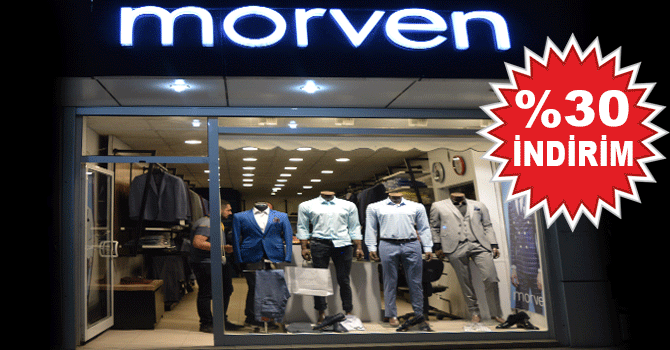 'Morven' giyim mağazası Hakkari'de %30 indirim kampanyası başlattı
