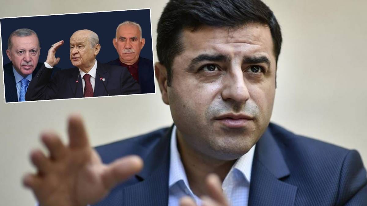 Demirtaş’tan Erdoğan, Bahçeli ve Öcalan’a dikkat çekici çağrı!