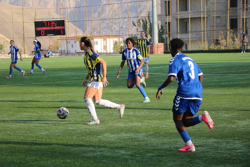 Hakkarigücü, Fenerbahçe'ye 2-0 mağlup oldu