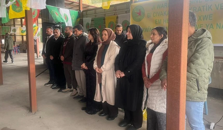 Şemdinlide bir ilk: DBP İlçe Eş Başkanları Belli Oldu