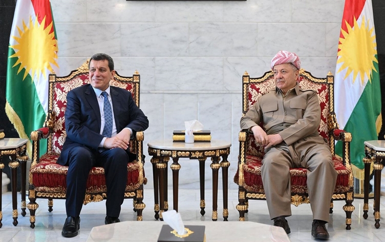 Mesud Barzani ile Mazlum Abdi arasında tarihi görüşme