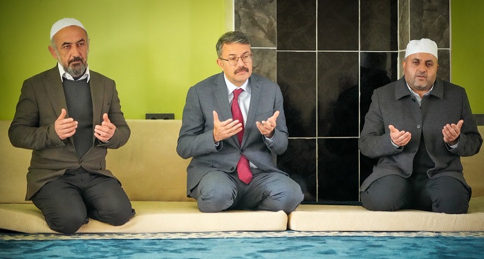 Vali Ali Çelik, Demir Ailesine Başsağlığı Diledi