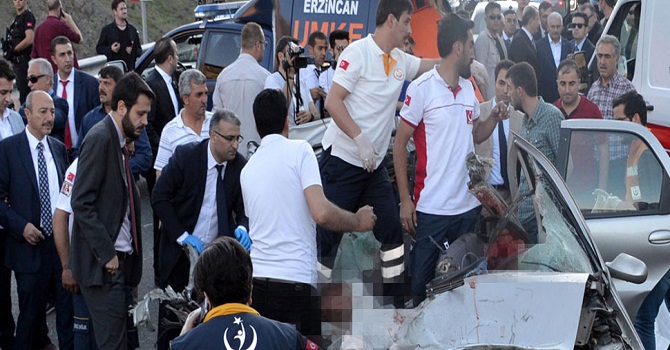 Başbakan Yıldırım'ın güzergahında katliam gibi kaza!