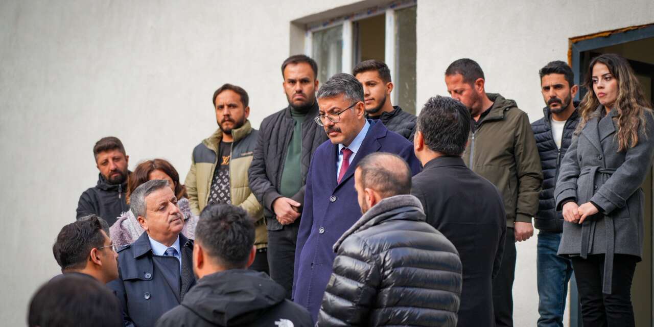 Vali Ali Çelik Yeni Mezbahane tesisinde incelemelerde bulundu