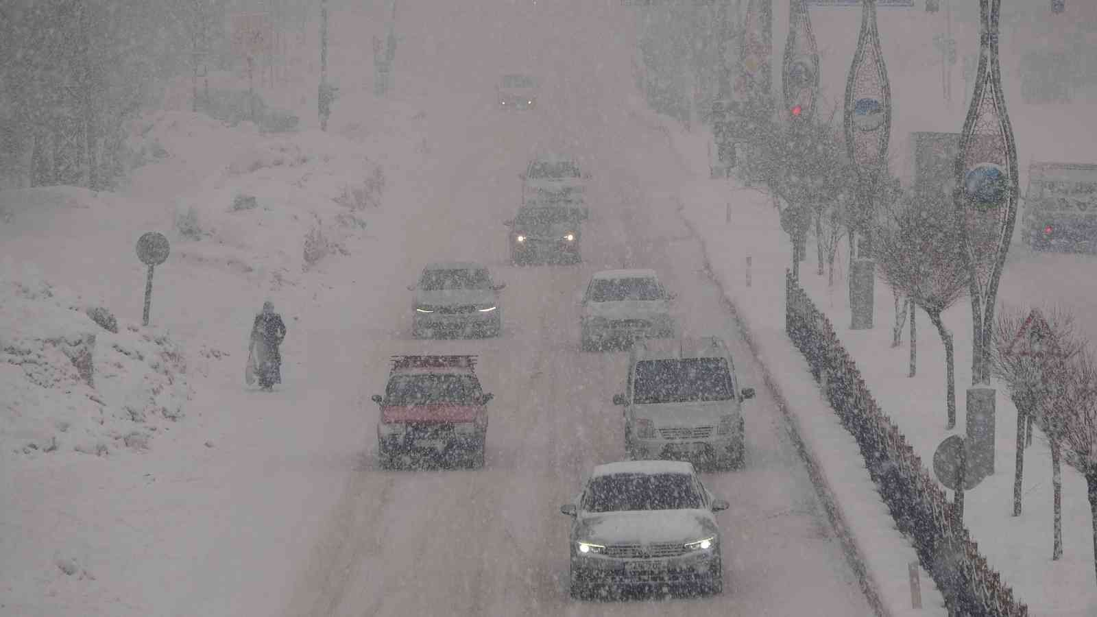 Hakkari için 'Kar yağışı' uyarısı