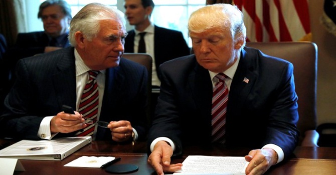 Tillerson ABD Dışişleri'nden kovuldu