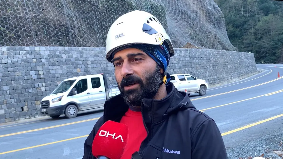 Kaya riskine karşı çelik örgülü önlem: Bizim için önce insan sağlığı