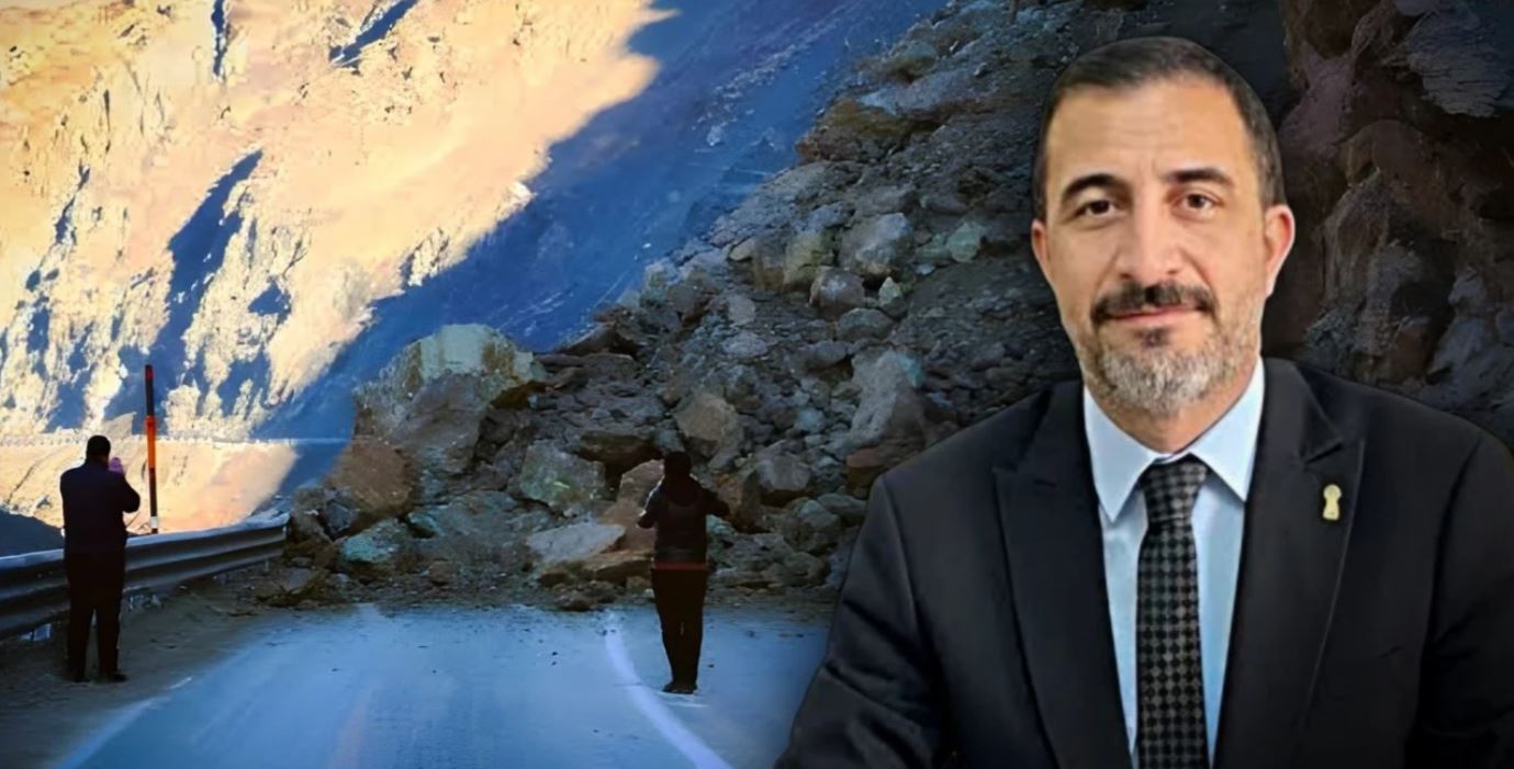 HESOB Başkanı Tekin’den Kaya Düşmesi Uyarısı: Yollar Yarışma Parkuruna Döndü