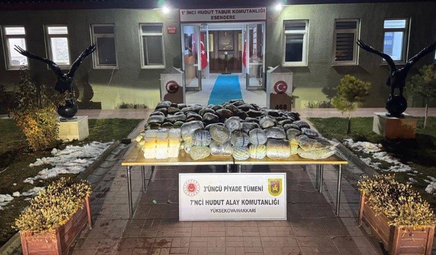 Hakkari’de Kaçakçılık operasyonu!