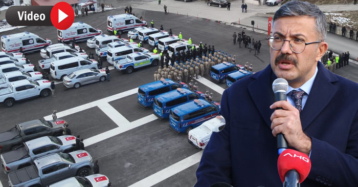 İçişleri Bakanlığından Hakkari'ye 45 Yeni araç