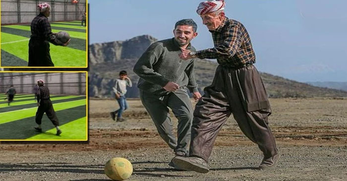 Hakkari’de 58 Torun Sahibi Kaynak Futbolun Yaşı Olmadığını Gösterdi