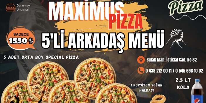 Hakkari’de Lezzetin Adresi: Maximus Pizza
