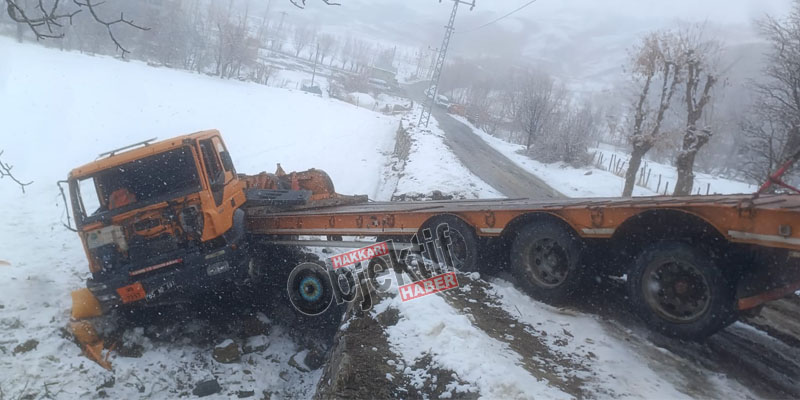 Hakkari’de İş Makinesi Kazası: 1’i Ağır 2 Yaralı