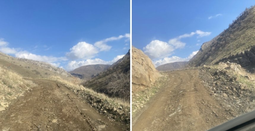 Derecik Belediyesinden 'Yol' açıklaması